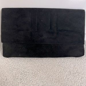 Vintage Charles Jourdan Suede Handbag/Clutch